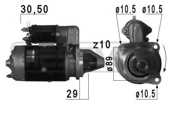 LUCAS 10693 Стартер