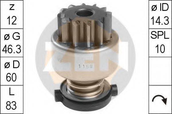 ERA 1160 Привід із механізмом вільного ходу, стартер