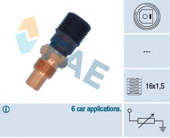 FAE 32625 Датчик, температура охолоджувальної рідини