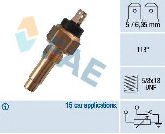 FAE 34210 Датчик, температура охолоджувальної рідини