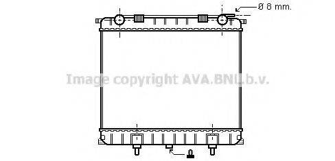 LAND ROVER PCC106920 Радіатор, охолодження двигуна