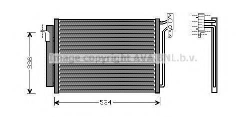 MAHLE ORIGINAL BC383 Конденсатор, кондиціонер