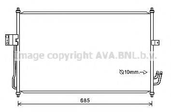 AVA QUALITY COOLING CT5057 Конденсатор, кондиціонер