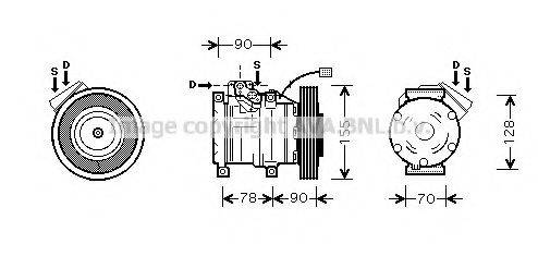GERI 941640 Компресор, кондиціонер