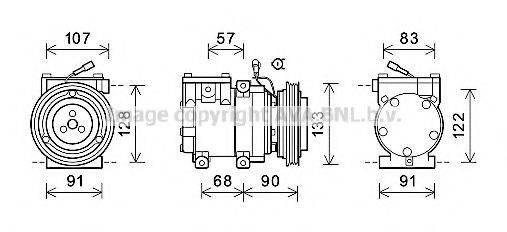 AVA QUALITY COOLING HYAK287
