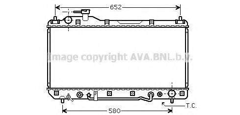 VAN HECK R11764 Радіатор, охолодження двигуна