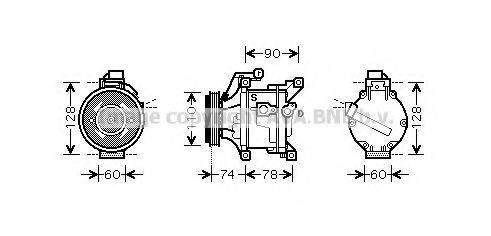 GERI 945902 Компресор, кондиціонер