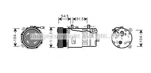 AVA QUALITY COOLING VWAK280