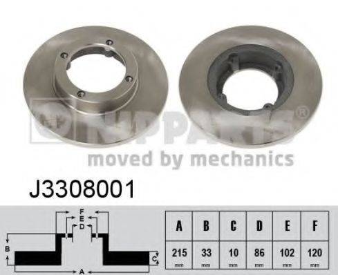 NIPPARTS J3308001