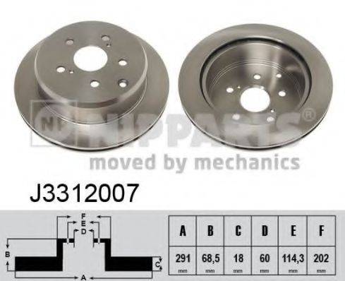 NIPPARTS J3312007