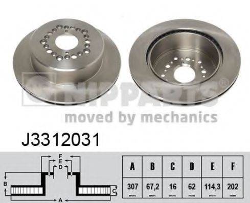NIPPARTS J3312031