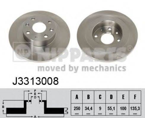 NIPPARTS J3313008