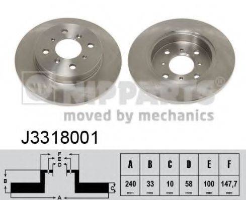 NIPPARTS J3318001