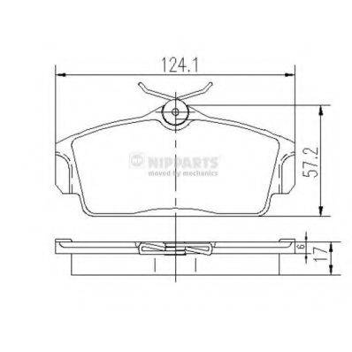 NIPPARTS J3601068