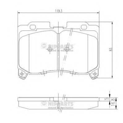 NIPPARTS J3602069