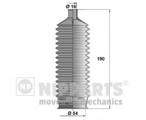 KIA 57740-4D000 Комплект пильника, рульове керування