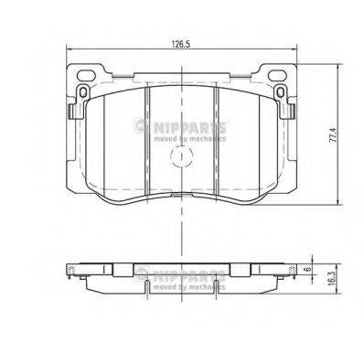NIPPARTS N3600549