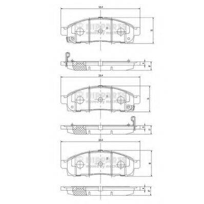 NIPPARTS N3601101