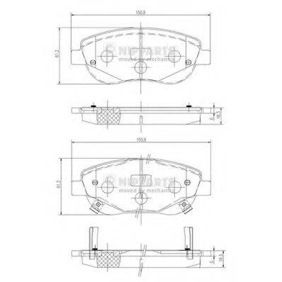 NIPPARTS N3602135