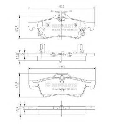 NIPPARTS N3612036