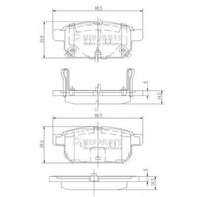 NIPPARTS N3618002