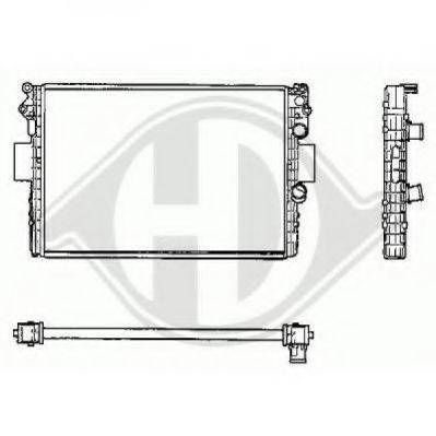 FIAT 99488591 Радіатор, охолодження двигуна