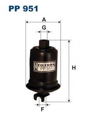 LUCAS ELECTRICAL FDB140 Паливний фільтр