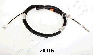 JAPANPARTS BC-2001R Трос, стоянкова гальмівна система