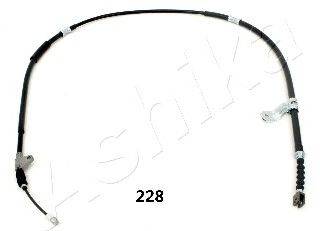 JAPANPARTS BC-228 Трос, стоянкова гальмівна система