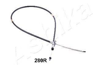 JAPANPARTS BC-280R Трос, стоянкова гальмівна система