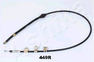 JAPANPARTS BC-449R Трос, стоянкова гальмівна система