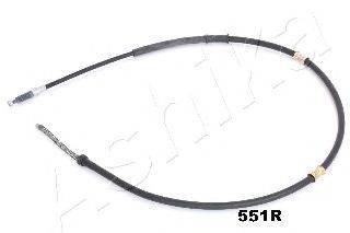 JAPANPARTS BC-551R Трос, стоянкова гальмівна система