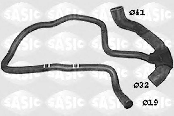 OPEL 1336233 Шланг радіатора