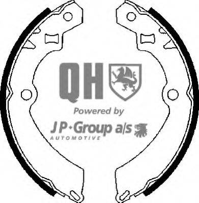 JP GROUP BS823 Комплект гальмівних колодок