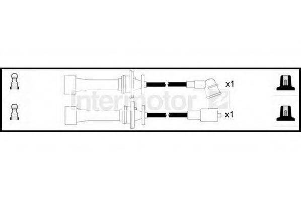 INTERMOTOR 76149 Комплект дротів запалювання