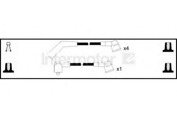 INTERMOTOR 76280 Комплект дротів запалювання