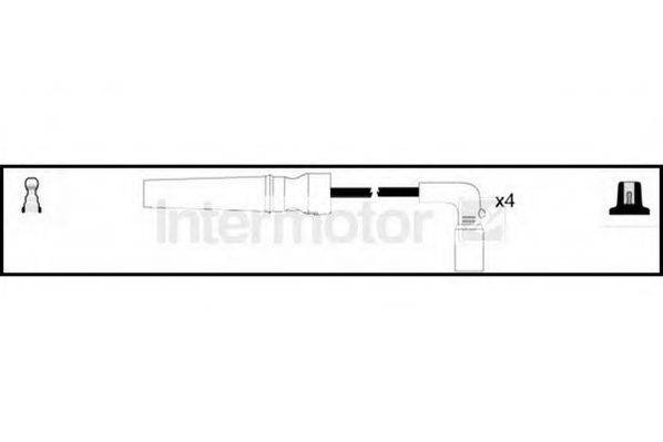 INTERMOTOR 76290 Комплект дротів запалювання