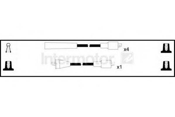 INTERMOTOR 76350 Комплект дротів запалювання