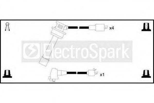 STANDARD OEK488 Комплект дротів запалювання