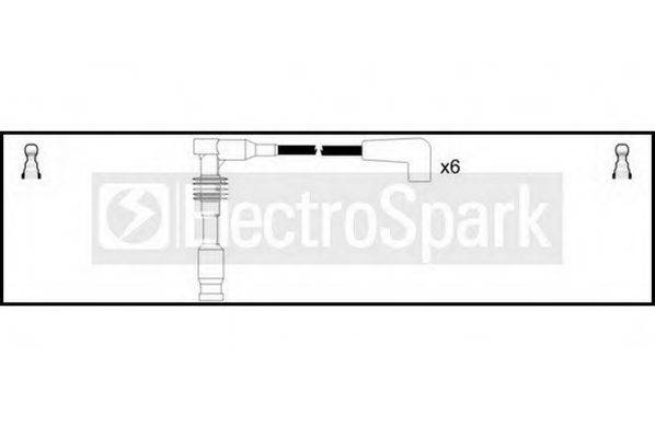 STANDARD OEK625 Комплект дротів запалювання