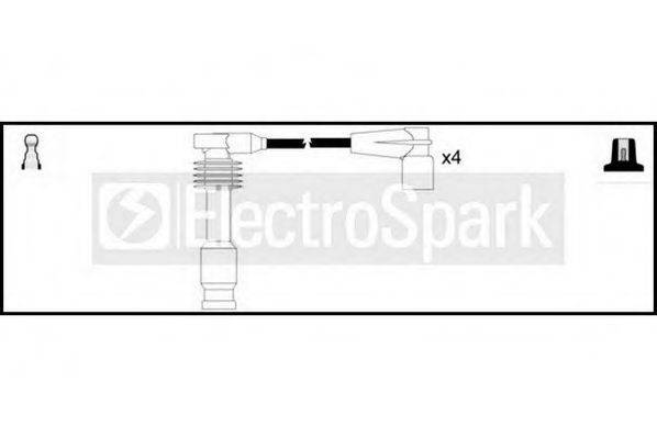 STANDARD OEK208 Комплект дротів запалювання