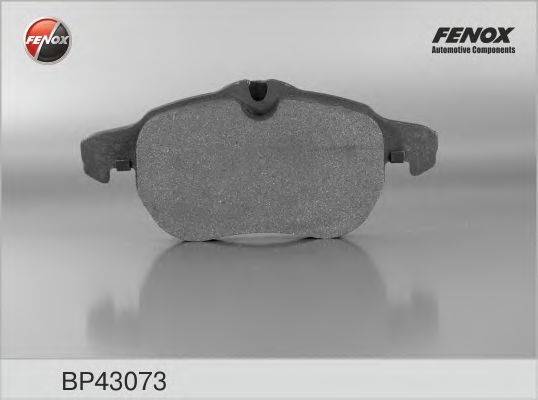 FENOX 23739 Комплект гальмівних колодок, дискове гальмо