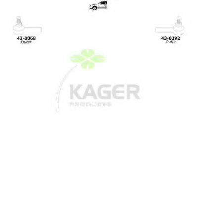 KAGER 800905 Підвіска колеса