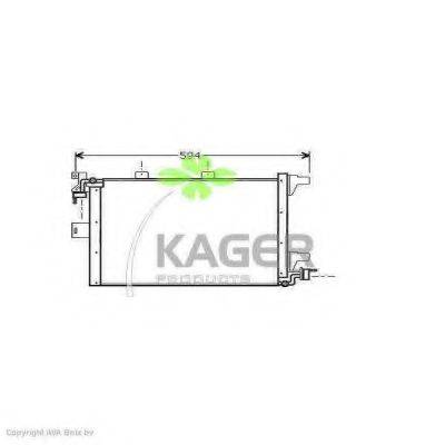PAPE 153000 Конденсатор, кондиціонер