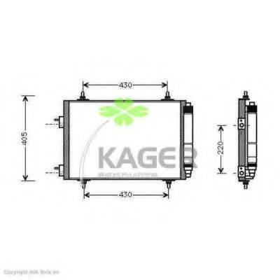 PAPE 153027 Конденсатор, кондиціонер