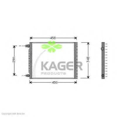 PAPE 843002 Конденсатор, кондиціонер