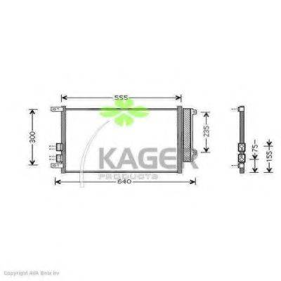 PAPE 403026 Конденсатор, кондиціонер