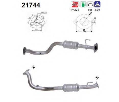OPEL 855127 Каталізатор