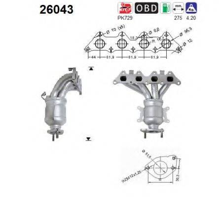 ROSI 322172 Каталізатор
