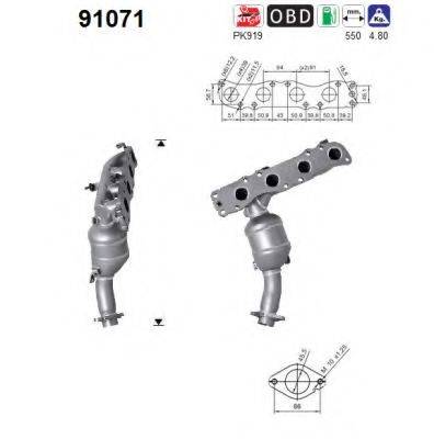 BOSAL 090629 Каталізатор